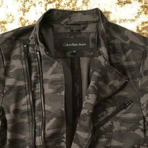calvin klein camo jacket